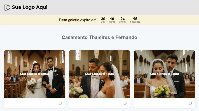 Ativar expiração galeria