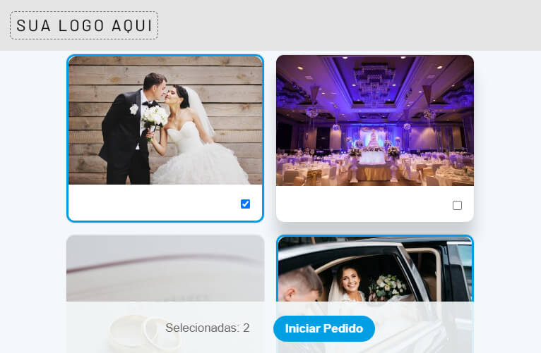 Site para fotógrafo